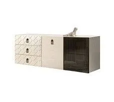 Комод 1.6м Bogemia Fly Farfalle (Слоновая кость) (Lakobel/Черный) БМКМ-4[5][10]