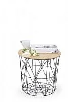 Натуральный/черный