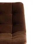 Стул полубарный CHILLY (mod. 7095пб) коричневый barkhat 11/черный | изображение 5