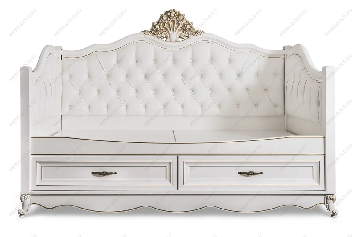 Диван кровать Натали белый глянец | изображение 2