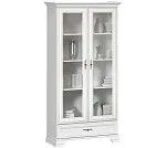 Шкаф с витриной Кентаки REG2W1S белый - Выставка Балашиха | изображение 1