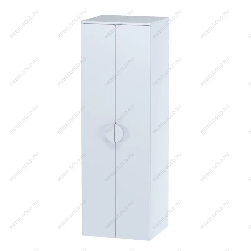 ПИКСИ шкаф распашной с 2 дверьми и полкой 60x57x183, робкий подснежник
