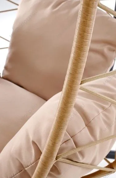 Кресло садовое Halmar SNAKE (натуральный/бежевый) | изображение 4