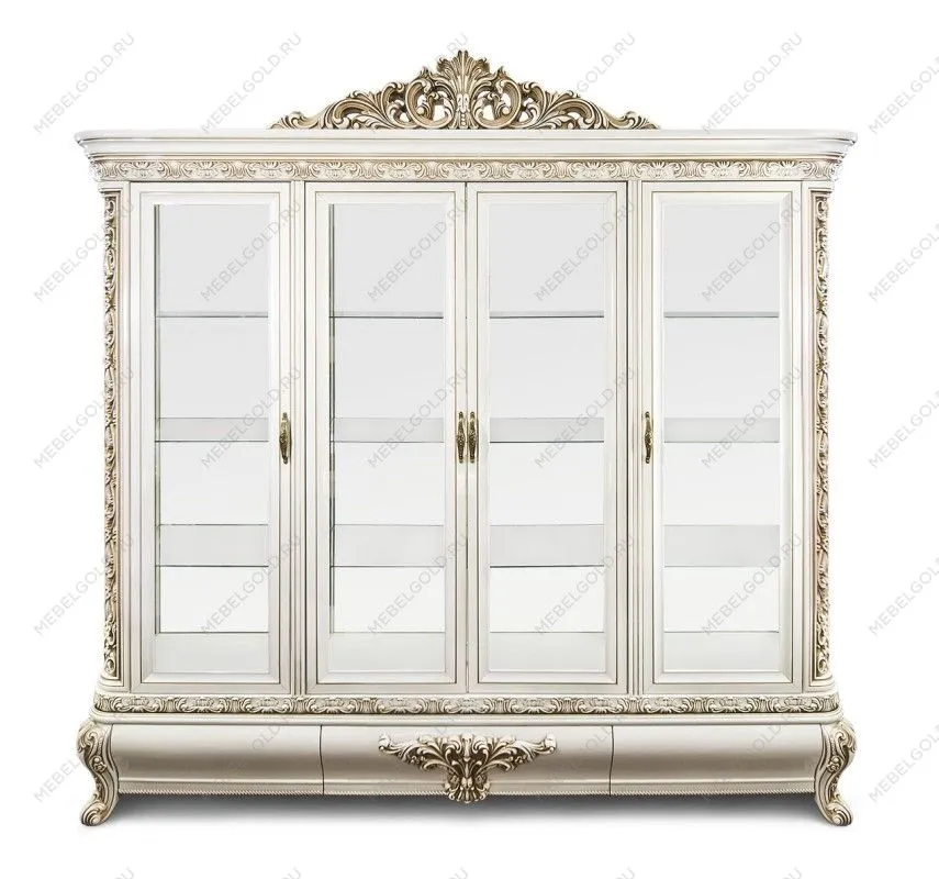 Сервант Алсу белый глянец | изображение 1