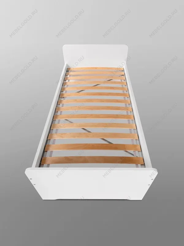 Кровать детская Пикси 80x160, белая (робкий подснежник) | изображение 9