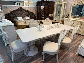 м. Марьина Роща - Стол Лали прямоугольный бежевый