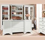 Шкаф с витриной Кентаки REG2W1S белый | изображение 3