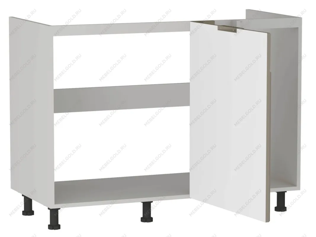 Стол под мойку угловой СМУ-120, Берта (1100*554*820) Мокко, 25120 | изображение 1