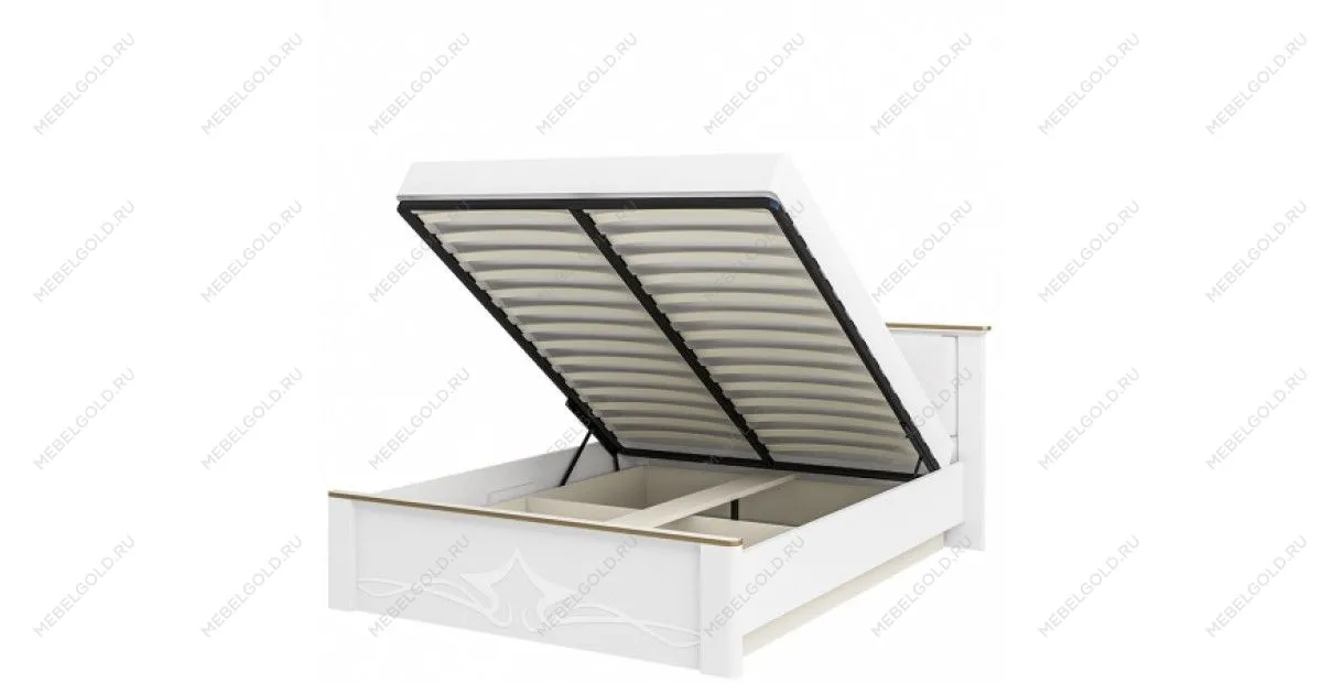 Двуспальная кровать Либерти 1600 х 2000 МН-313-01 с подьемником | изображение 1