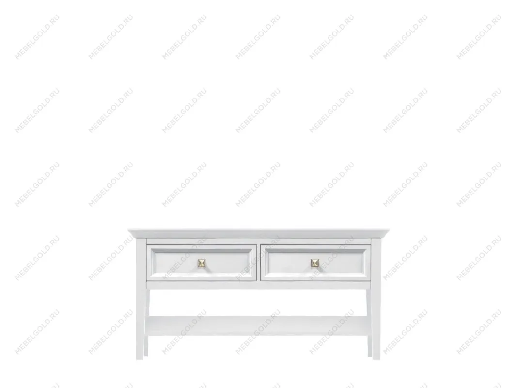 Столик журнальный 4 ящика Manhattan (Белый)