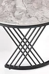 Комплект Halmar FLAMINGO, 2 стола журнальных (серый мрамор/черный) | изображение 7