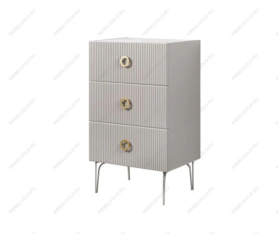 Комод Bogemia Fillini (Шелк) (Novabuk/Золото) БМКМ-1(Fi)