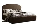 Кровать Римини 1,6 м, с подъемным механизмом (шоколад), РМКР-1[3], гладкие царги | изображение 1