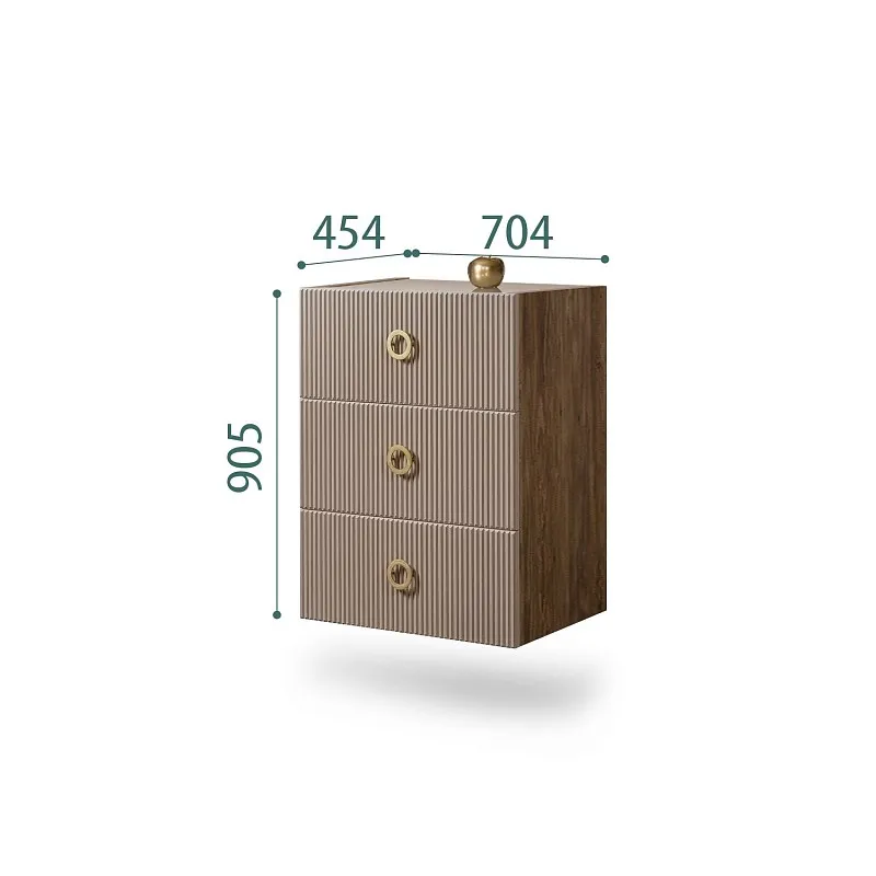 Комод Bogemia Woodline Fly Fi (Мокка) (Lakobel/Золото) БМКМ-1