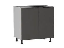 Стол С-80, Ватель (800*523*820) Экокожа Серый, 23307