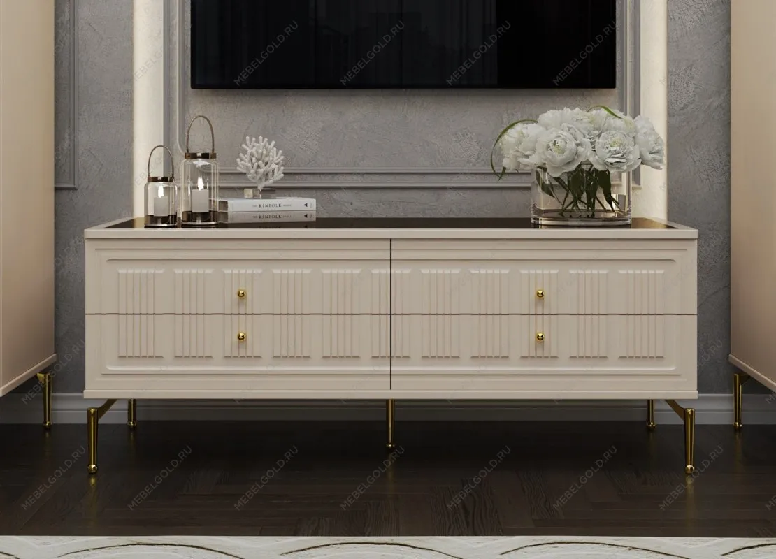 Гостиная Замира 2+тв+2 бежевый | изображение 4