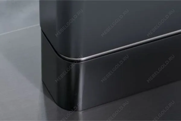 Стол обеденный Signal PALLAS Ceramic 160 раскладной (серый мрамор/черный матовый) | изображение 4