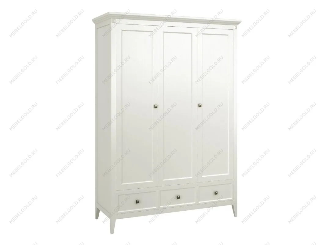 Шкаф трехстворчатый Manhattan (Молочный) | изображение 1