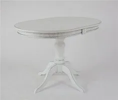 Белый / патина серебро