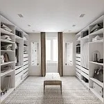 Ящик МАКС выдвижной в узкий однодверный шкаф, ДСП, цвет белый | изображение 3