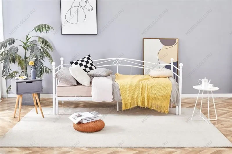 Кровать Halmar ARIZA (белый) 90/200 | изображение 1