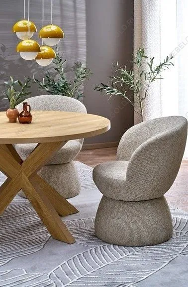 Стол обеденный Halmar MORUS 105 (натуральный/натуральный) | изображение 3