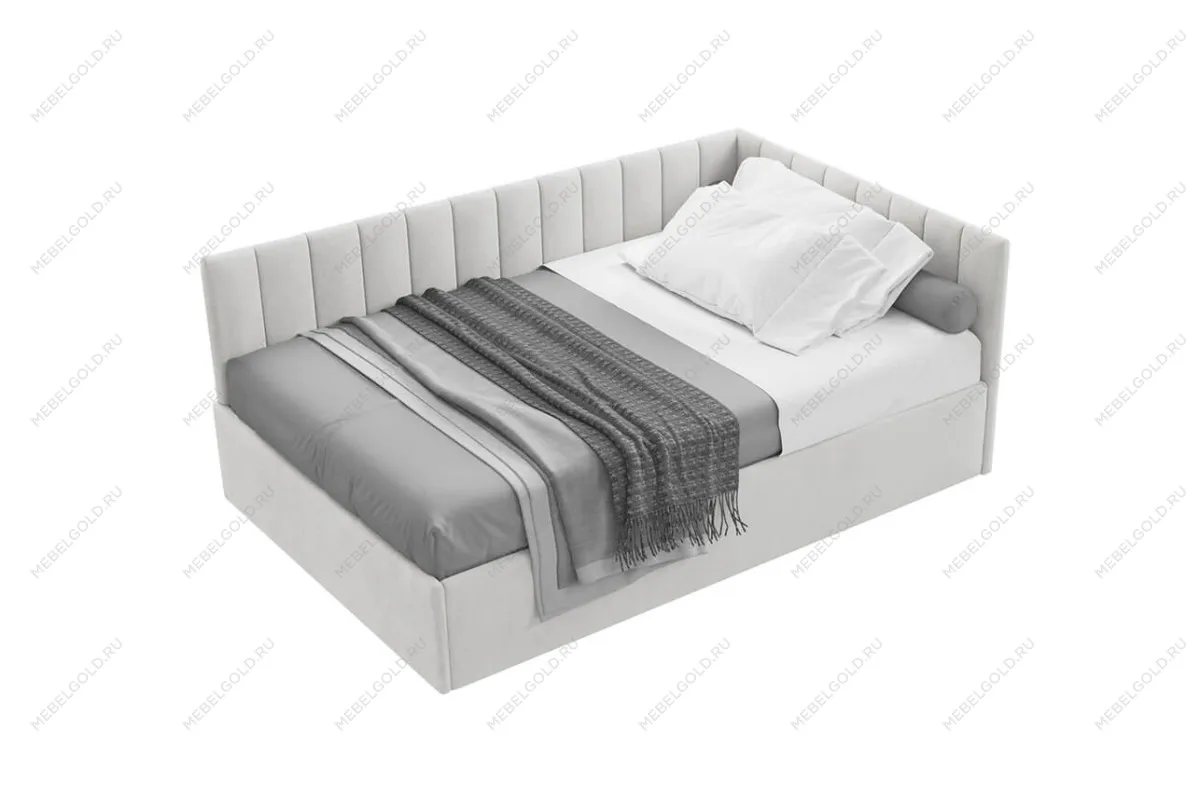 Кровать Сингл 120 угловая с подъемником. Цвет SIMPLE 29 | изображение 6