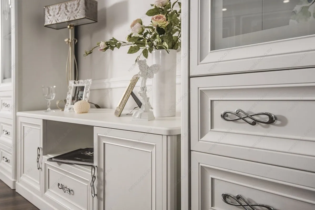 Витрина Мишель 1-ств белый матовый | изображение 4