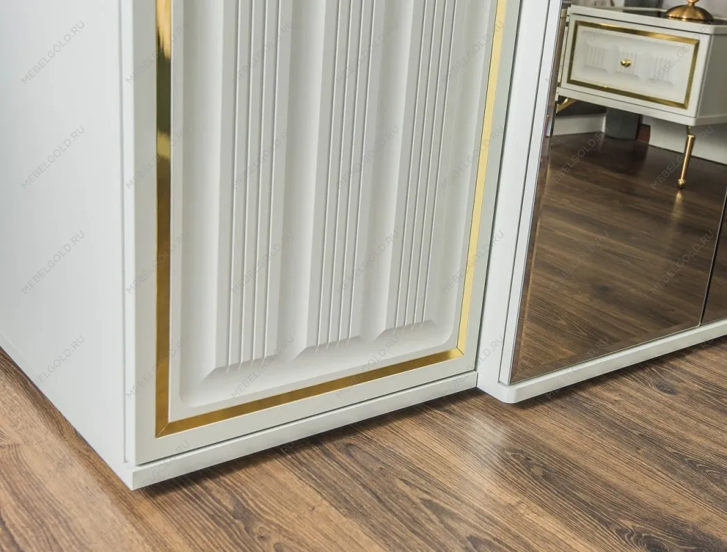 Шкаф Замира 4-дверный оливковый | изображение 5