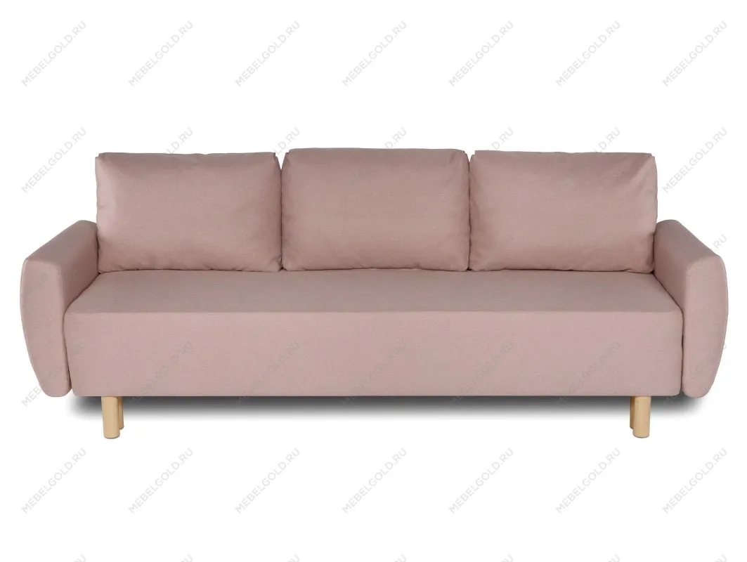 Диван-кровать ТУЛИСИЯ, 232х90х78 см, светло-розовый | изображение 4