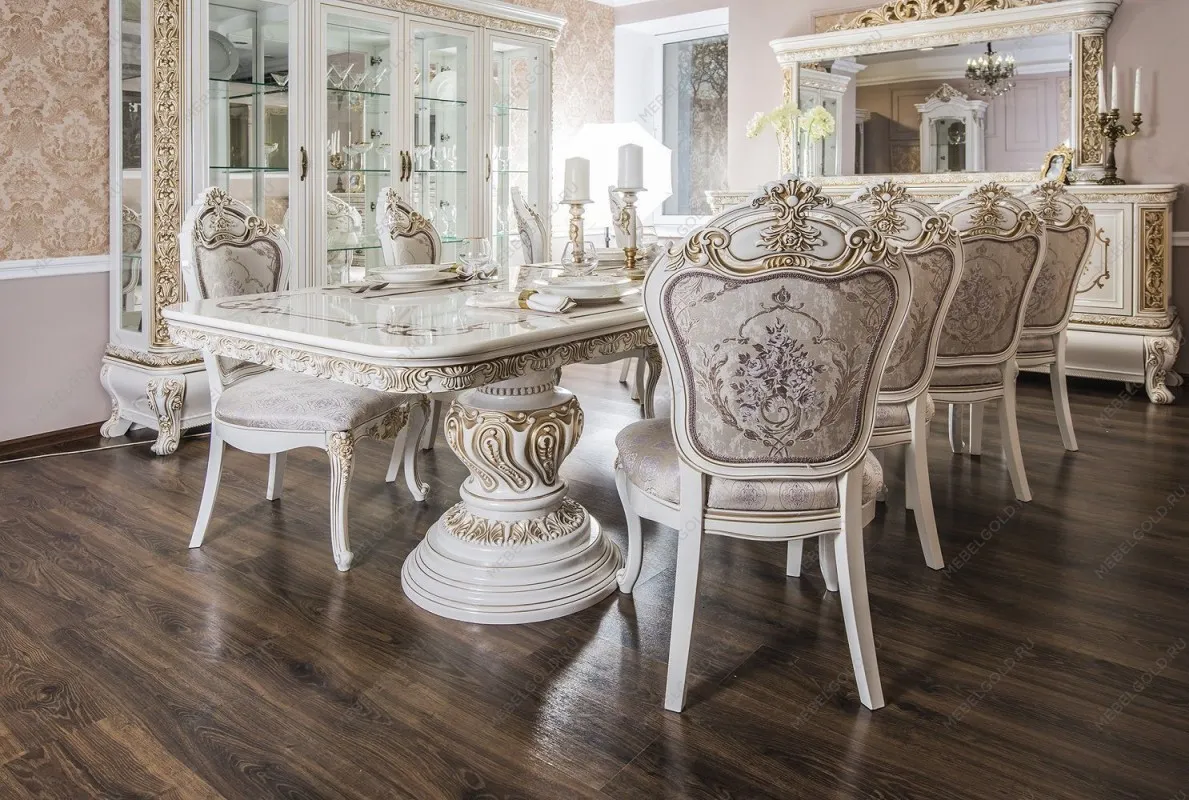 Стол Алсу белый глянец | изображение 3