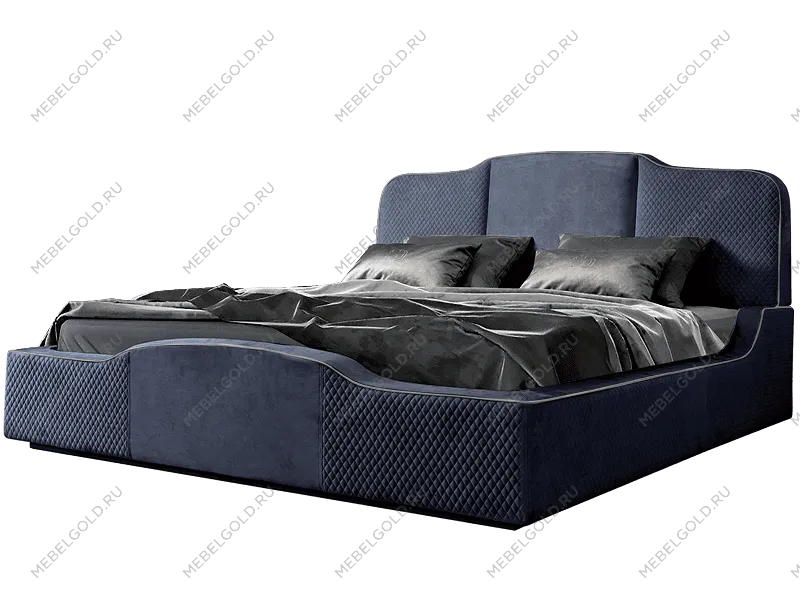 Кровать Paradise 1,8 м, с подъемным механизмом (антрацит) Sweet dreams PS501-180[3]