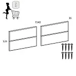 Накладка мягкая к кровати Джаз 160-2 (на основе) | изображение 3