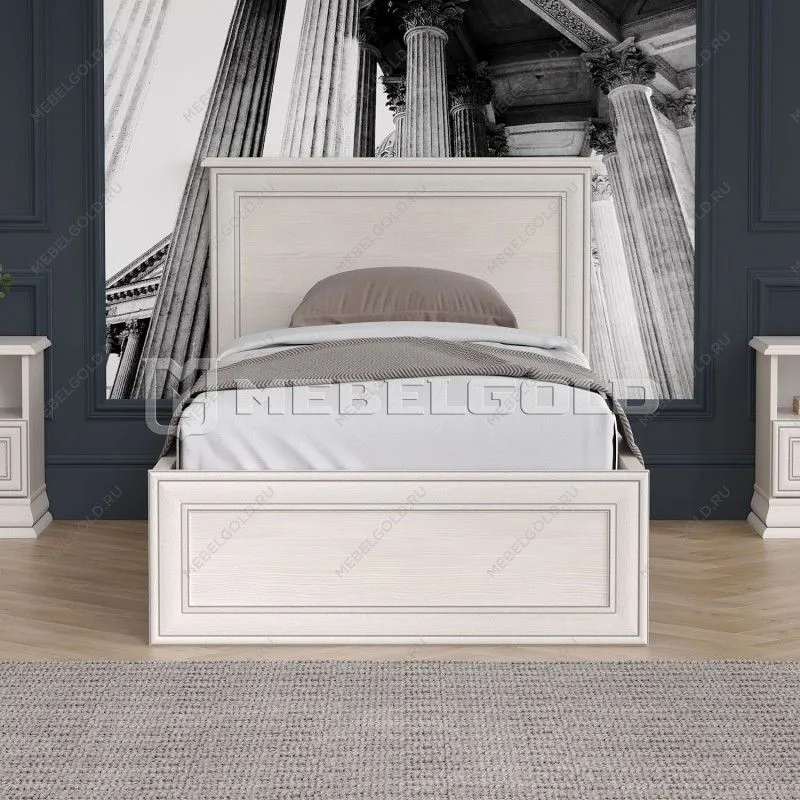 Кровать Тиффани 90 вудлайн кремовый | изображение 1