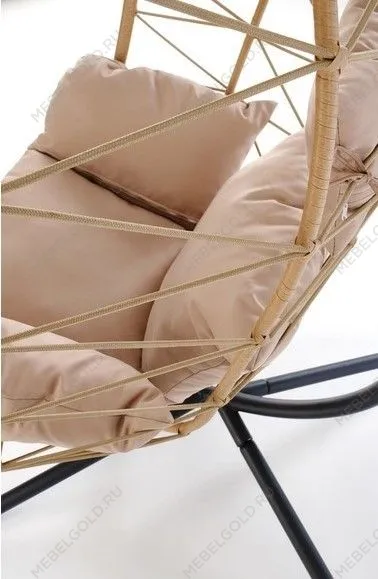 Кресло садовое Halmar SNAKE (натуральный/бежевый) | изображение 3