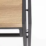 Консоль Halmar BOLIVAR KN-1 (дуб золотой/черный) | изображение 3