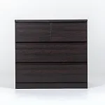 МАЛЬТА комод ИКЕА / IKEA 2+2 ящика 80х76 Дуб Венге | изображение 2