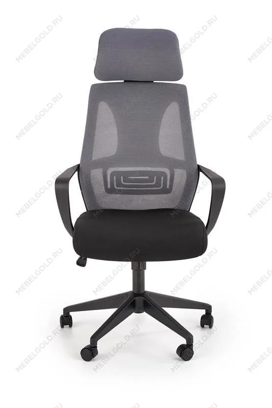 Кресло компьютерное Halmar VALDEZ (черный/серый) | изображение 1