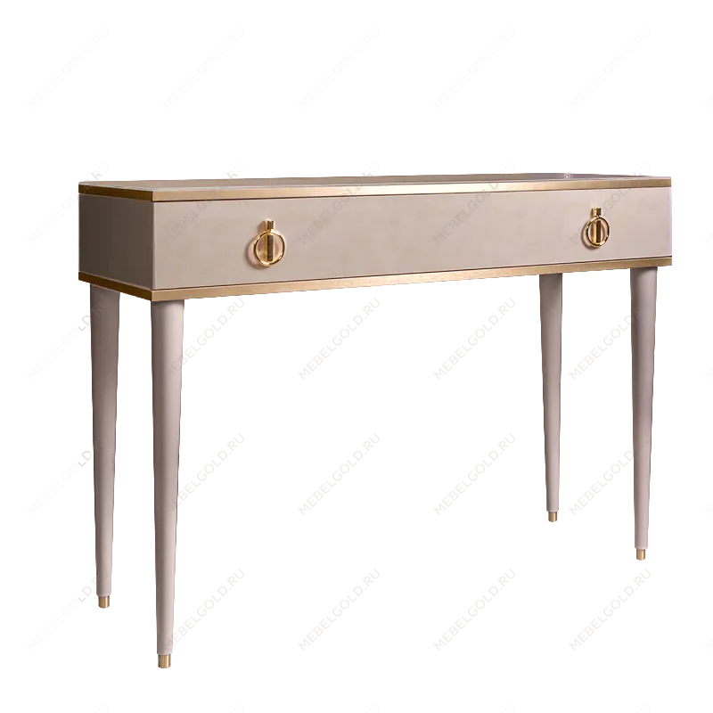 Стол туалетный Римини (Латте/Золото) РМСТ-1