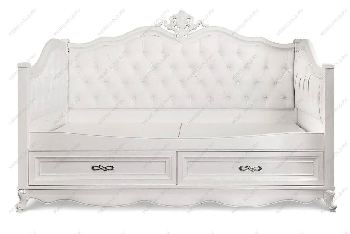Диван кровать Мишель белый матовый | изображение 2