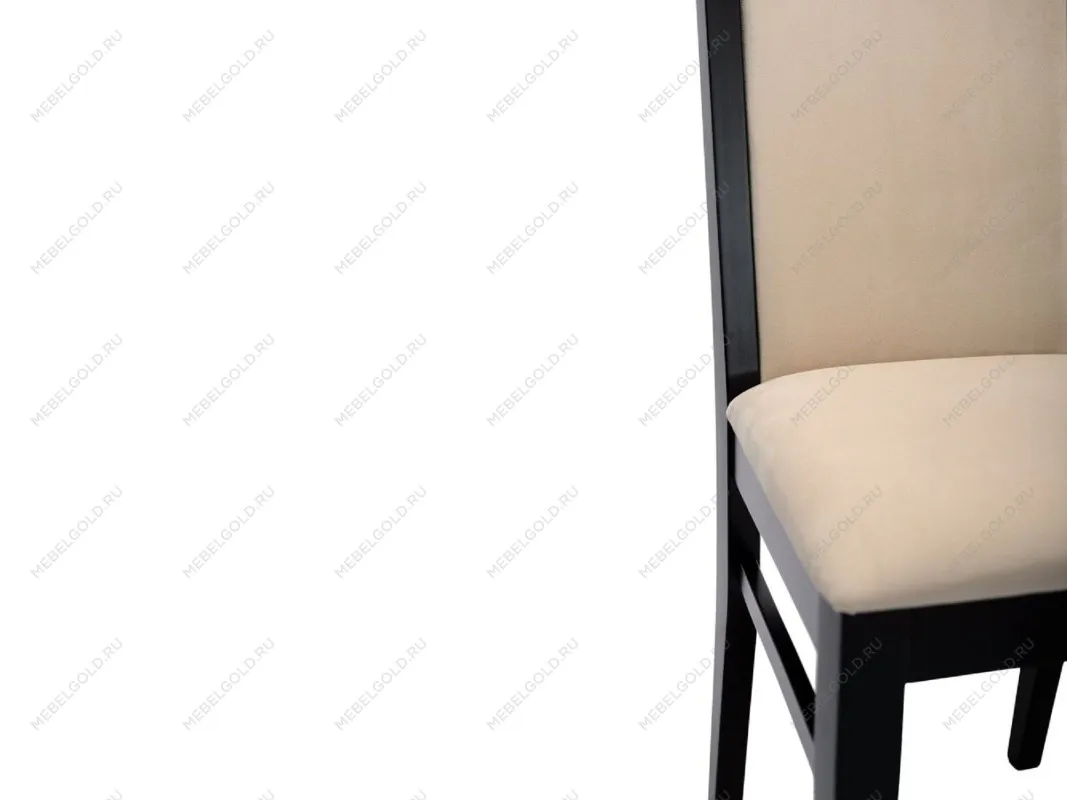 Стул STEP (Черный - 3 Велюр Бежевый) | изображение 3
