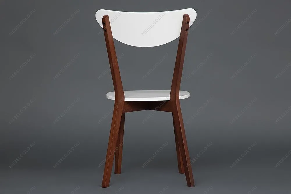Стул с жестким сидением MAXI Коричневый, Белый | изображение 4
