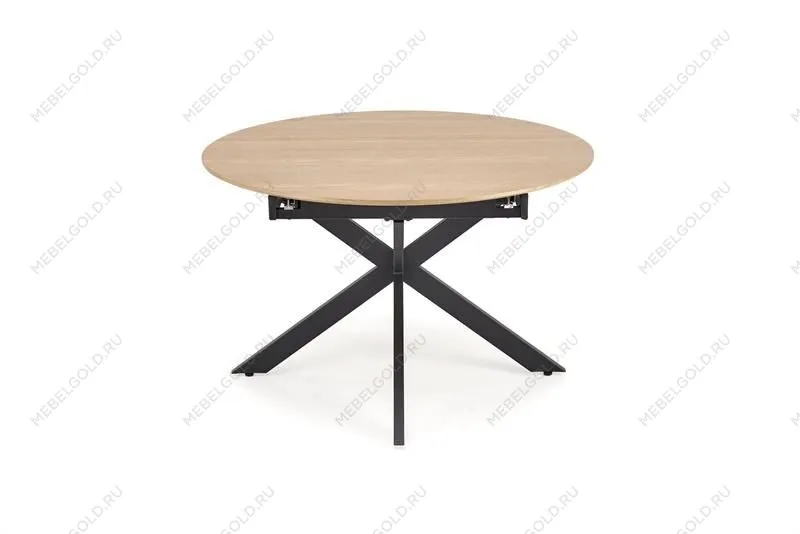 Стол обеденный Halmar ACORD раскладной (натуральный/черный) | изображение 8