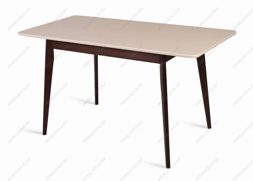 Стол Рэй-1200 (темный тон/слоновая кость 9001) | изображение 1