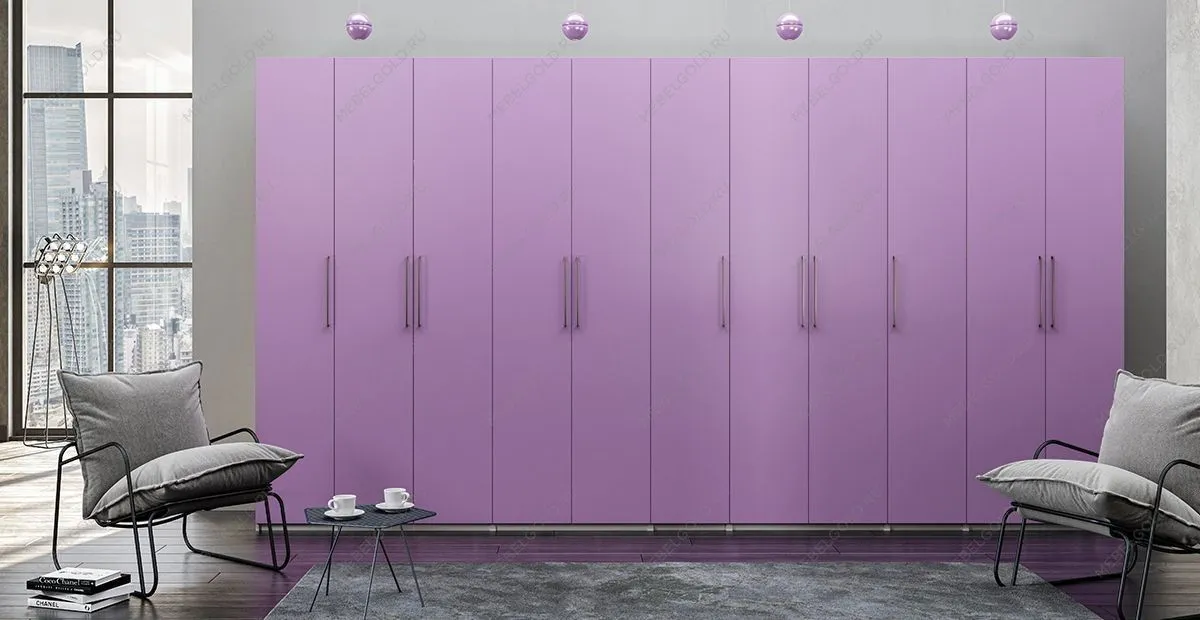 Шкаф-пенал Отис МН-039-07 П9 с фасадом МДФ (краска матовая RAL) | изображение 6