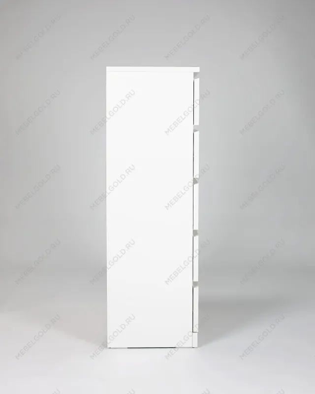 Комод ВАРМА, 5 ящиков, 80х123х40 см, эмаль белая | изображение 10