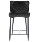 Барный стул Signal COLIN B H-2 VELVET (черный) | изображение 2