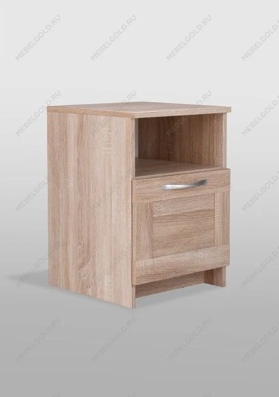 Тумба прикроватная Сириус, 1 ящик, 41х39х53 см, дуб сонома | изображение 8
