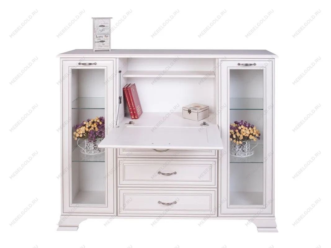 Тумба Тиффани 2V1D3S вудлайн кремовый | изображение 4