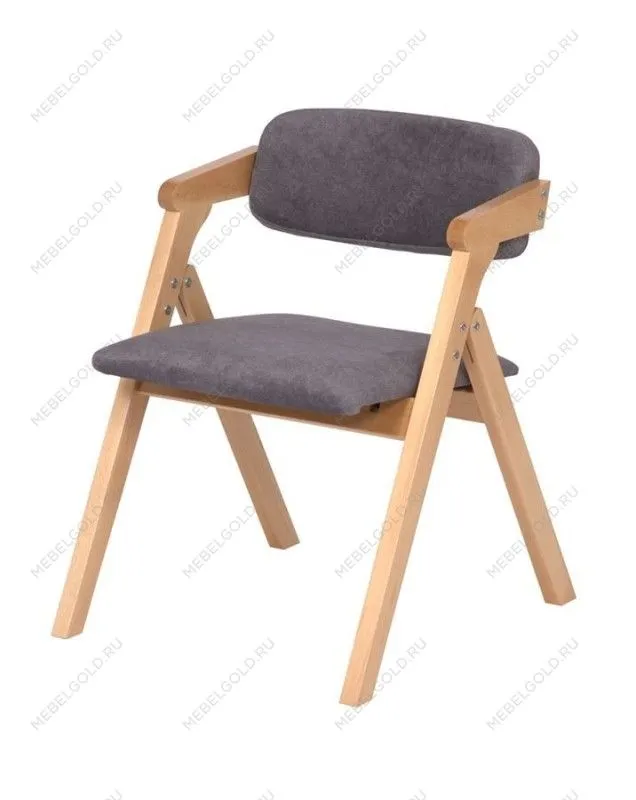 Стул складной Томас (бук/ткань Айсберг грей) | изображение 2